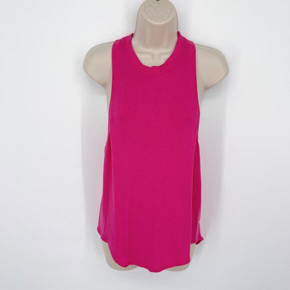 Free People Movement Take You There Tank Top NEW XS/S Punch Crush Pink Racerback - Picture 1 of 7